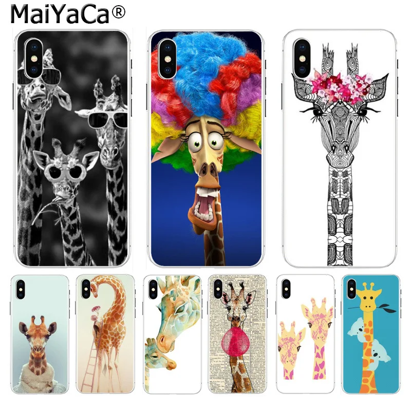 MaiYaCa симпатичного жирафа животных Diy Роскошный высоко технологичный Защитная