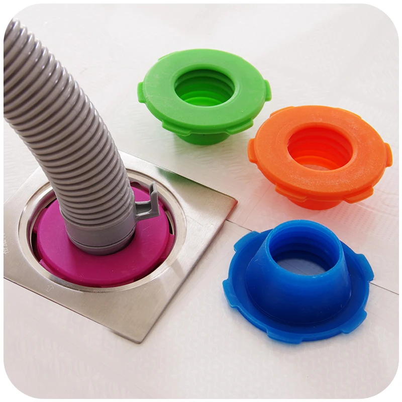 The kitchen sewer deodorizing and silicone seal washing machine