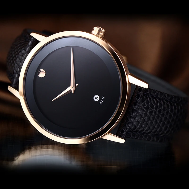 HK DOM Men Watch 2016 New Women Dress Watches Watches Men Luxury Brand Fashion Casual Lover
