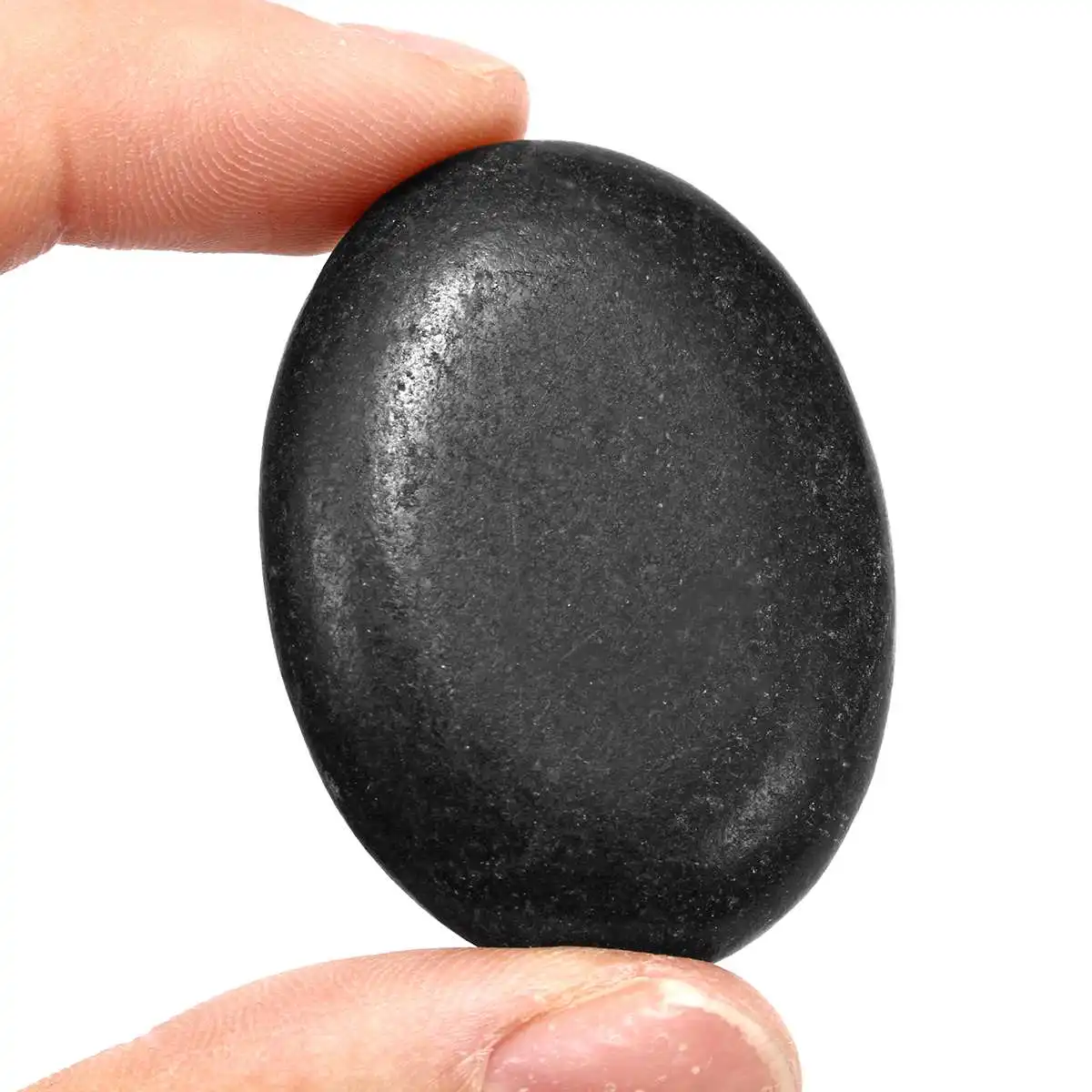 8 шт. массажный камень горячий базальт набор холодная Лава Натуротерапия рок спа Природная Энергия каменный массажер Релаксация черный