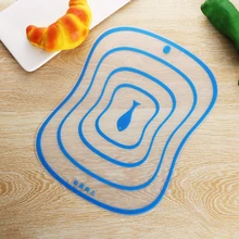 S/M/L пластиковая разделочная доска нескользящая матовая кухонная разделочная доска инструменты для овощей и мяса кухонные принадлежности разделочная доска