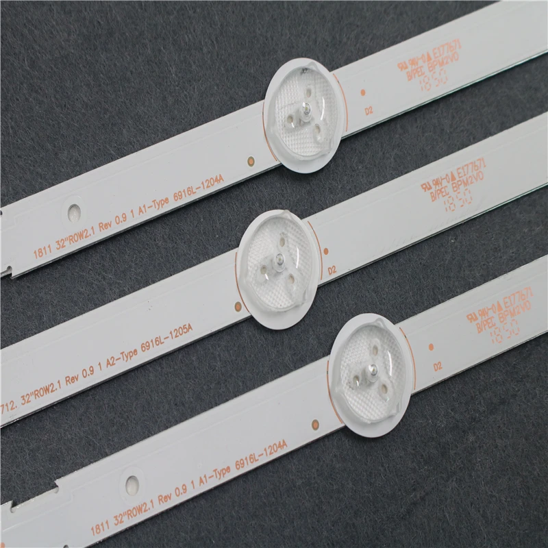 1 комплект = 3 шт. для LG 32 дюймовая ЖК подсветка 6916L 1204A A16916L 1426A B16916L 1205A A2 1105A A1 (2 7LED + 8LED