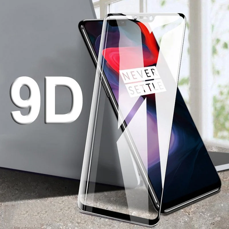 9D полное покрытие из закаленного стекла для oneplus 6T 6 7 9H Защитное стекло one plus T6