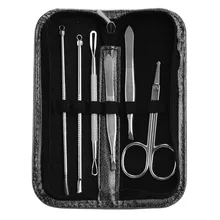 6 шт., набор инструментов для удаления черных точек из нержавеющей стали, профессиональный инструмент для удаления черных точек и прыщей