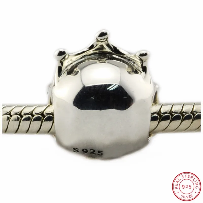Драгоценные Бусины принцессы из стерлингового серебра 925 пробы DIY Fit PANDORA для