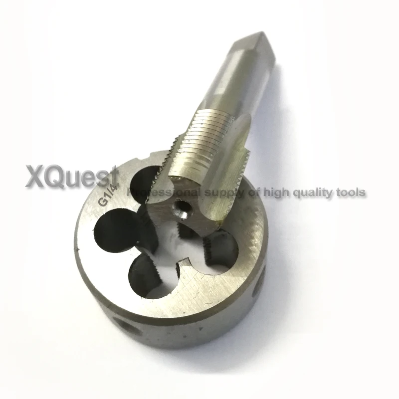 Xquest Pipe Thread Tap And Die Set G1 8 G1 4 G3 8 G1 2 Straight Pipe Screw Thread Taps Round Dies G 1 8 28 1 4 19 3 8 19 1 2 14 Tap Die Aliexpress