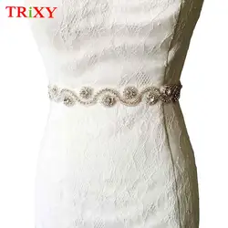 TRiXY S10 Для женщин Вечеринка платья для выпускного вечера аксессуары Свадебные ремни пояса невесты пояс свадебные пояса Ремни