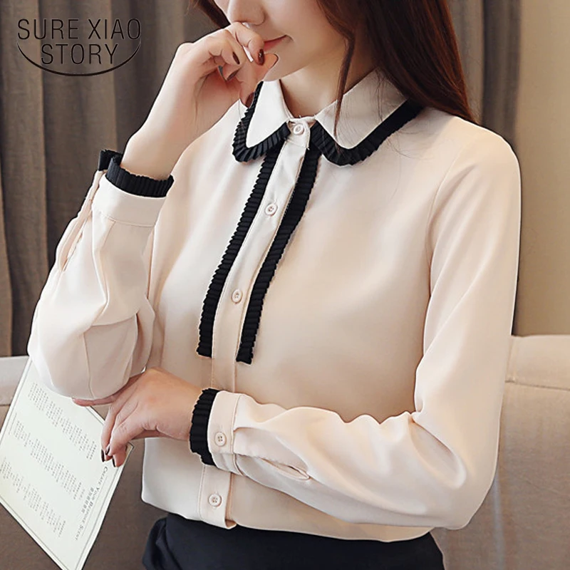 womens tops and blouses office work shirt white blouse women chiffon long sleeve women shirts 2019 fashion women blouses 2003 50 womens tops and blouses office work shirt white blouse women chiffon long sleeve women shirts 2019 fashion women blouses 2003 50