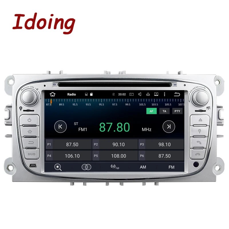 Excellent Newest Android 8.0 4G+32G Fast Boot for Ford Focus Mondeo Car Multimedia System Built-in wifi 1024*600 7inch  3G Dab+ Obd2 TV 4