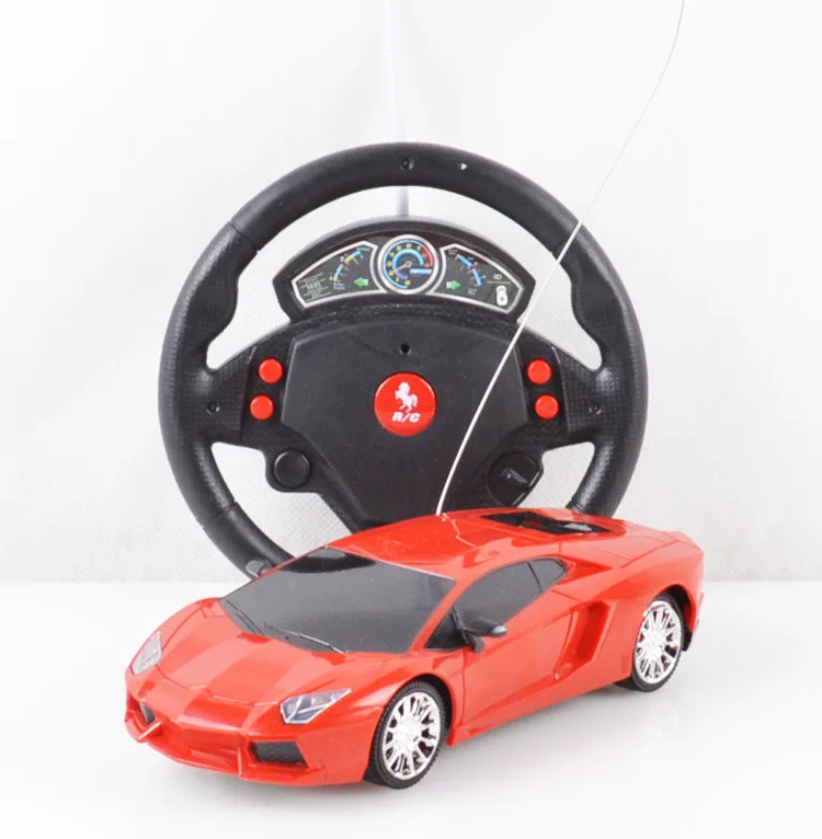 children's toy car red and yellow