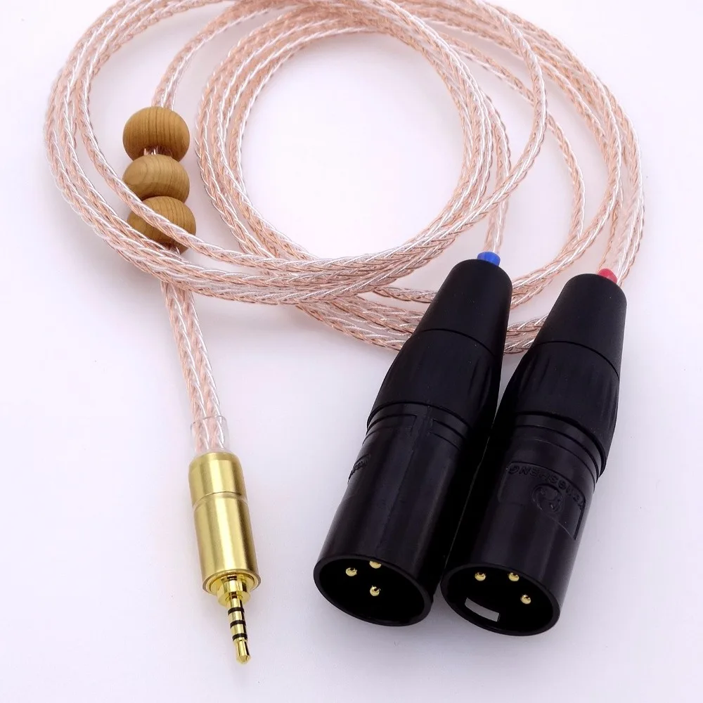 1 5 м Гибридный Occ 2 мм TRRS до XLR 3Pin мужской аудио адаптер кабель для atell & Kern AK240 AK380 AK320