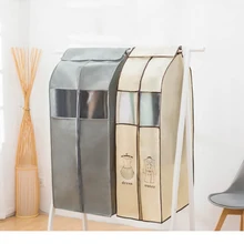 WCIC водонепроницаемый чехол для одежды, утолщенная куртка, костюм, сумка на молнии, чехлы для хранения одежды