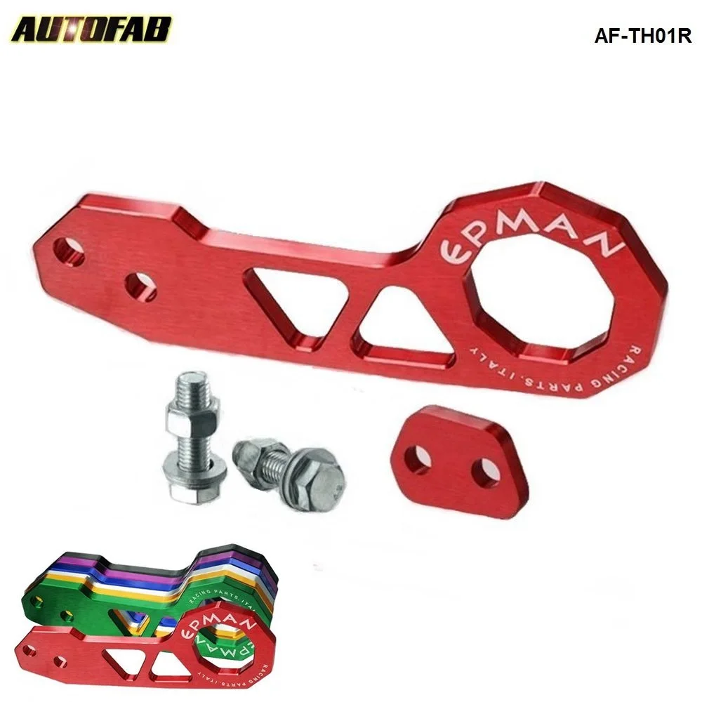 Billet Aluminium Rear Tow Hook Universal car such as for Skyline 200SX R33 S13 S14 AF-TH01R