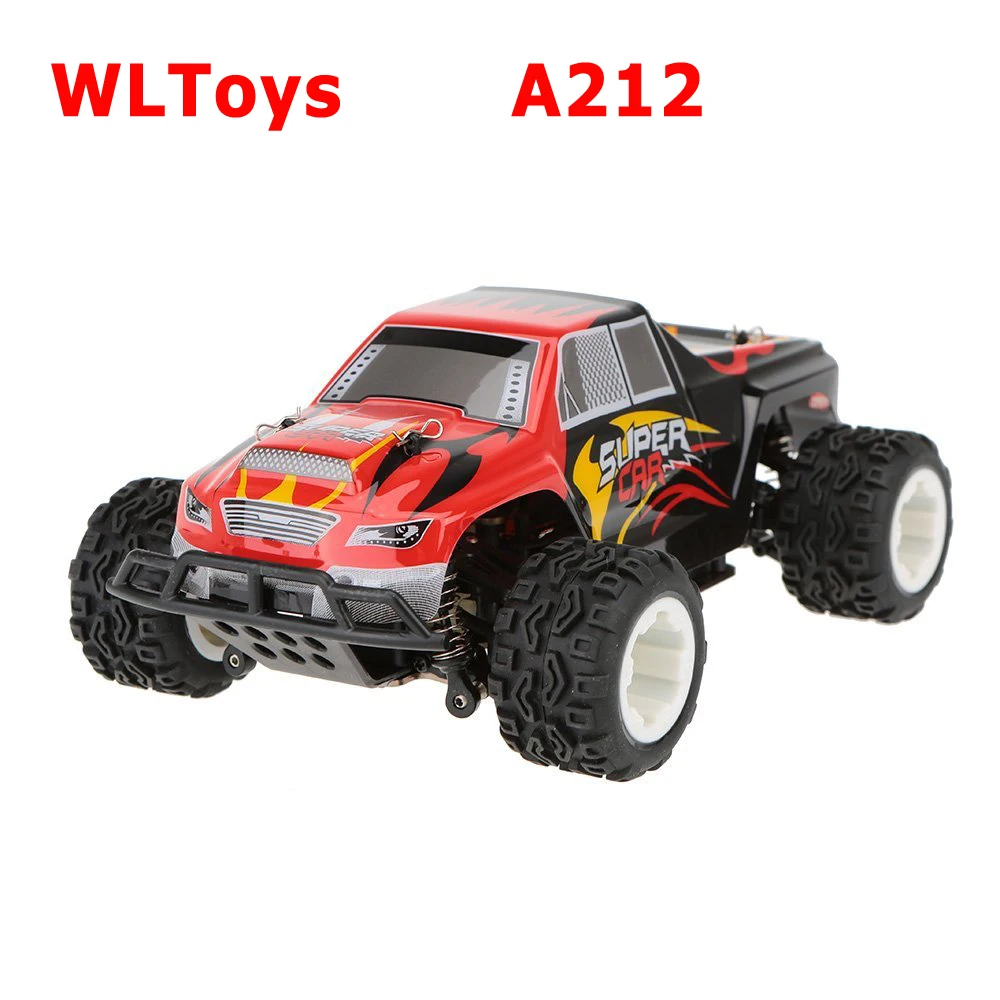 WLtoys A212 1/24 2,4G электрический шлифовальный станок для матовый 4WD дистанционное управление внедорожник Monster RTR