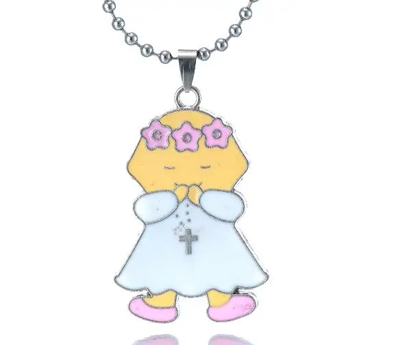Children Religious jewelry Cross Pendant & Necklace For boy&girl Chain