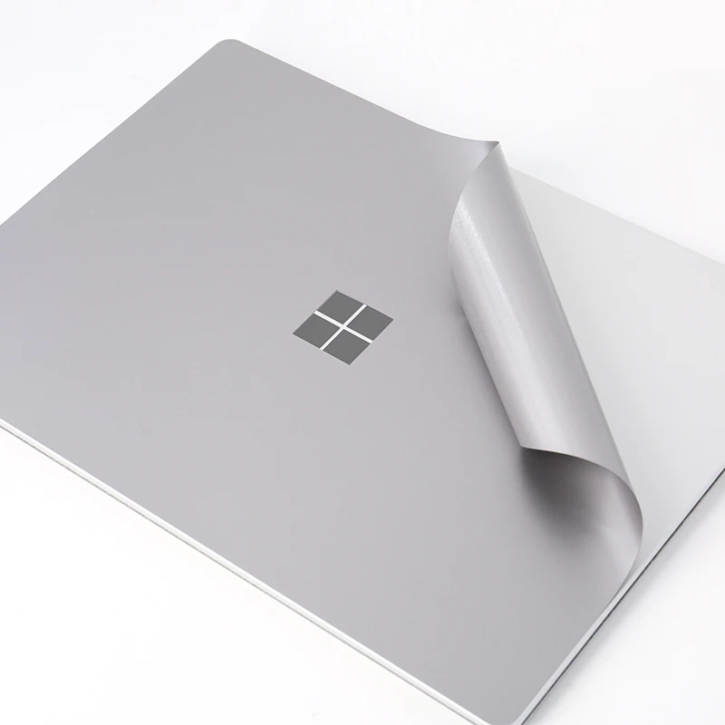 Для ноутбука microsoft Surface полноразмерная наклейка наклейки защитные точно подходят для кожи покрытие пространство серый корпус Полная защита