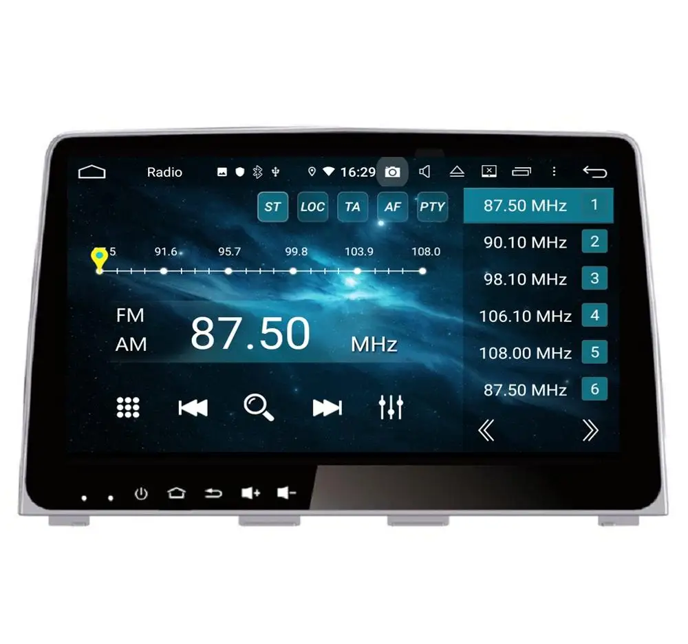 Top 4GB+64GB PX5 1 din 9" Android 9.0 Car DVD GPS Glonass Head Unit for Hyundai Sonata 2018 RDS Radio USB Bluetooth WIFI Mirror-link 2