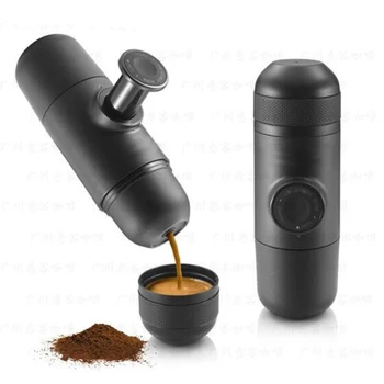 

Mini Manual Portable Coffee Maker Mini Espresso Manually Hand Operated Pressure Espresso Coffee Machine Pressing For Home Travel