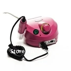 

US-202 Professional electric nail drill file machine manicure pedicure bits kit with foot pedal Nail polisher