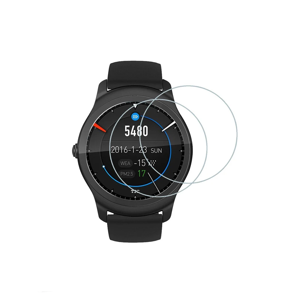 Для Ticwatch 1st 2st S E Smartwatch 9 H 0 3 мм 2.5D прозрачное закаленное стекло протектор экрана