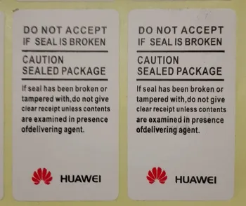 

500 PCS/many advanced quality sticker huawei guarantee seal label stickers 4.5 x 2.5 cm free shipping