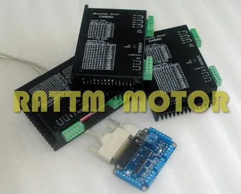 

3 Axis High Quality CNC Stepper Controller kit 80VDC/6A /256 Microstep for CNC Router Mill CW8060 driver