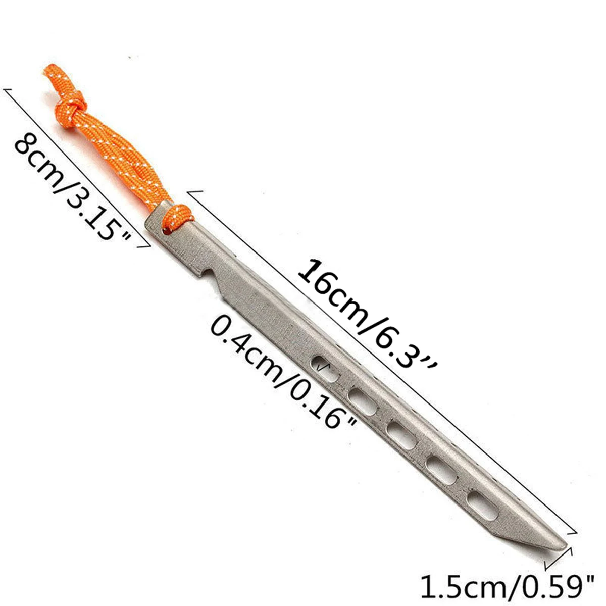 4/8/12/16 шт. Титан ультра-светильник V-образный палатка ногтей ставки колышек с веревкой для путешествий на открытом воздухе палатки кемпинга колышки аксессуары