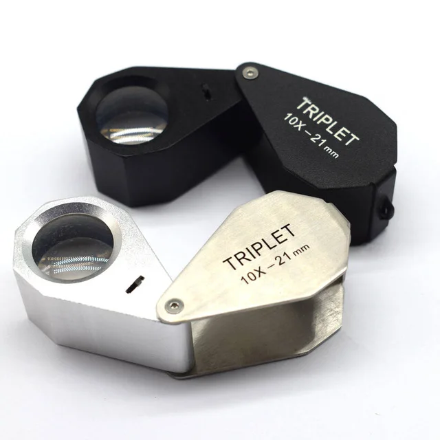 Jewelers Loupe 10X 21MM Glass Magnifying Magnifier Len Jeweler Eye