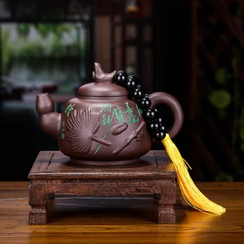 

Teapot Raw Ore Full Manual Purple Ink For Imprinting Of Seals Any Teapot Tea Set Manufactor Wholesale Agent Gift Customized