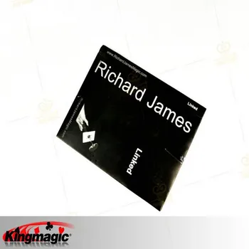 

Kingmagic Linked by Richard James close-up magic magic props magic tricks Free Shipping
