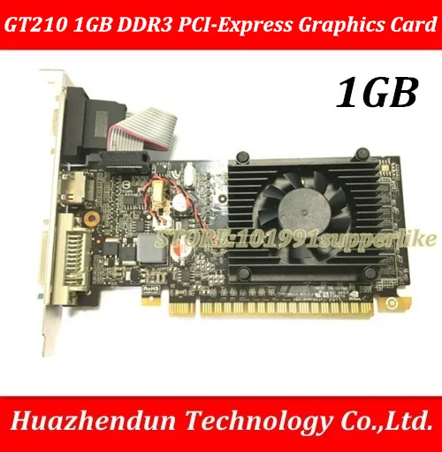 DEBROGLIE 1PCS Brand New Full height GT210 REAL 1GB DDR3 PCI-Express Graphics video card | Компьютеры и офис