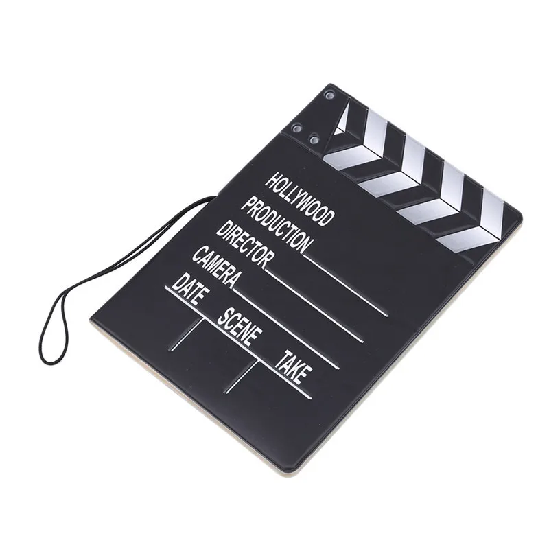 Black-and-white пленка Clapper паспорт обложки из искусственной кожи ID для кредитной карты сумка Обложка для паспорта, паспорт кошельки Чехол