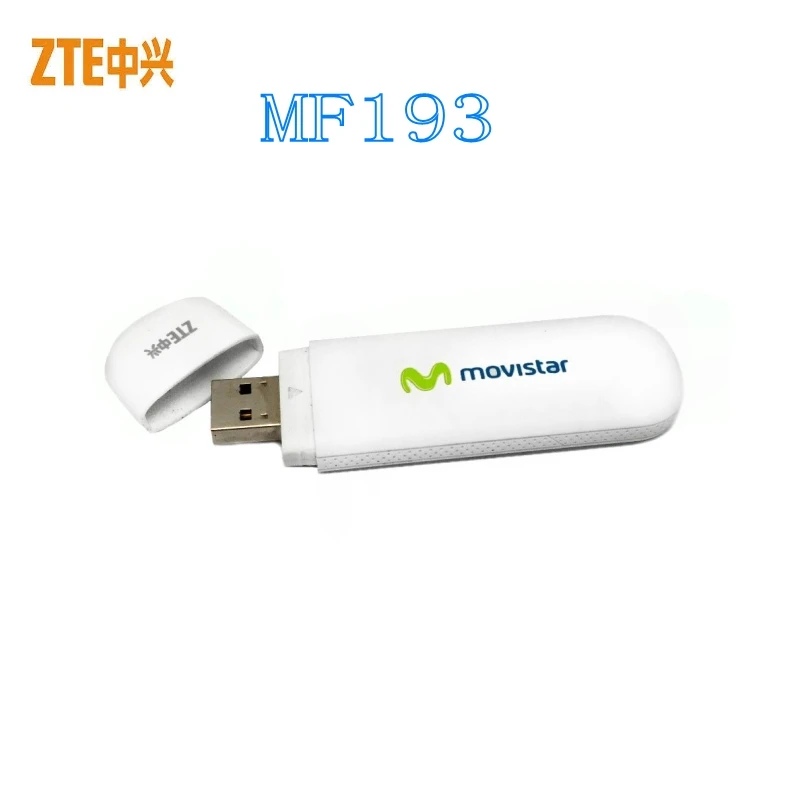 Unlocked ZTE mf193 wireless Modem WCDMA 2100Mhz USB usb modem PK E1750 E173 E3533 | Компьютеры и офис