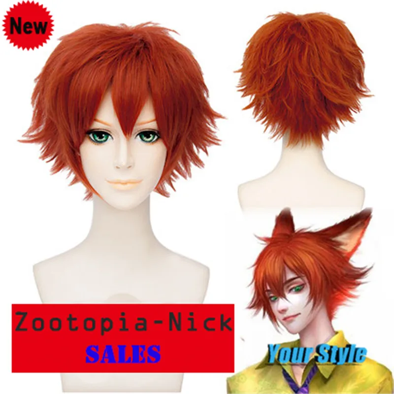 3 Styles 2016 New Zootopia Short Haircuts Pixie font b Cut b font Wigs Blonde Cosplay