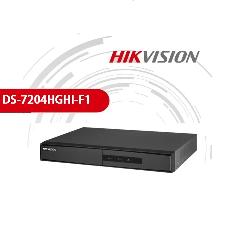 

HIKVISION English Version DS-7204HGHI-F1 1080P 4CH CCTV XVR for Analog/HDTVI/AHD/IP Camera 1SATA