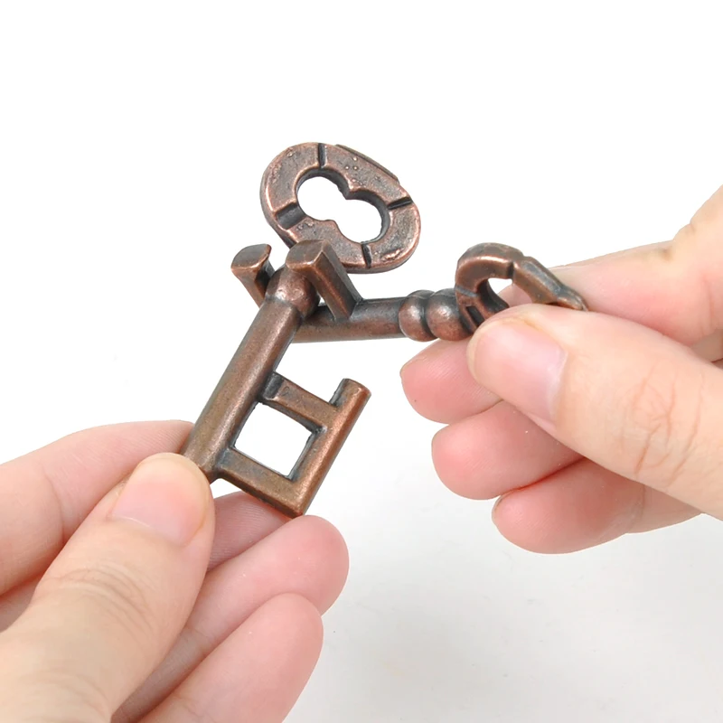 MITOYS Metal Puzzle Wire IQ Mind Brain Teaser Puzzle educational Game Toys for Children Adults Montessori Toys gifts