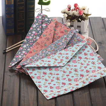 

1PC Elegant Floral A4 Capacity Document Bag Pad Business Briefcase File Folders Chemical Felt Filing Products For Student Gifts