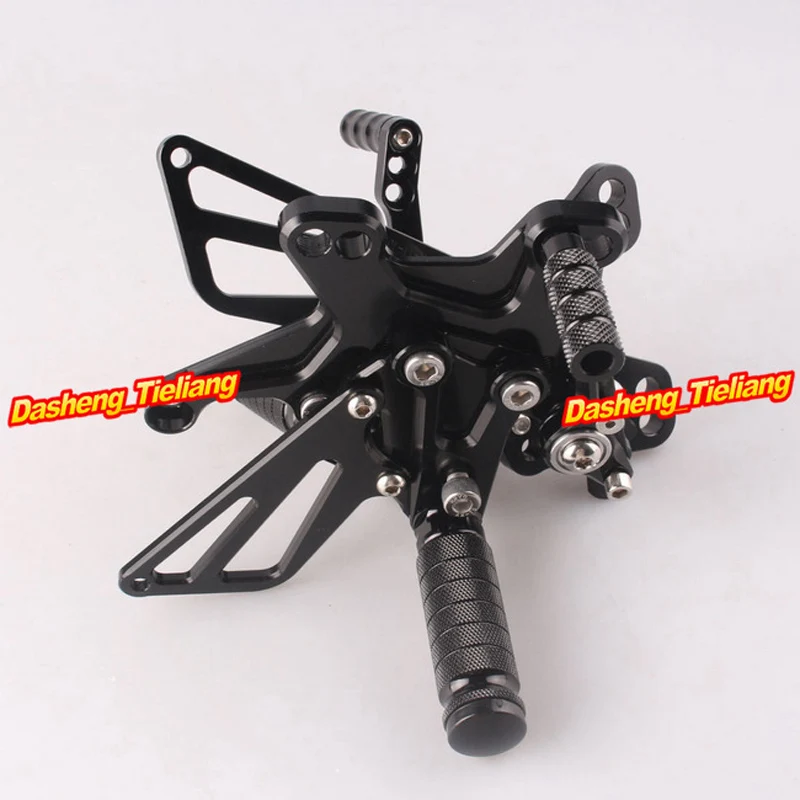 Motorcycle Adjustable Foot Pegs Rear Set Foot Rests Replacement Parts For Kawasaki Ninja ZX10R 2011-2012 High Quality