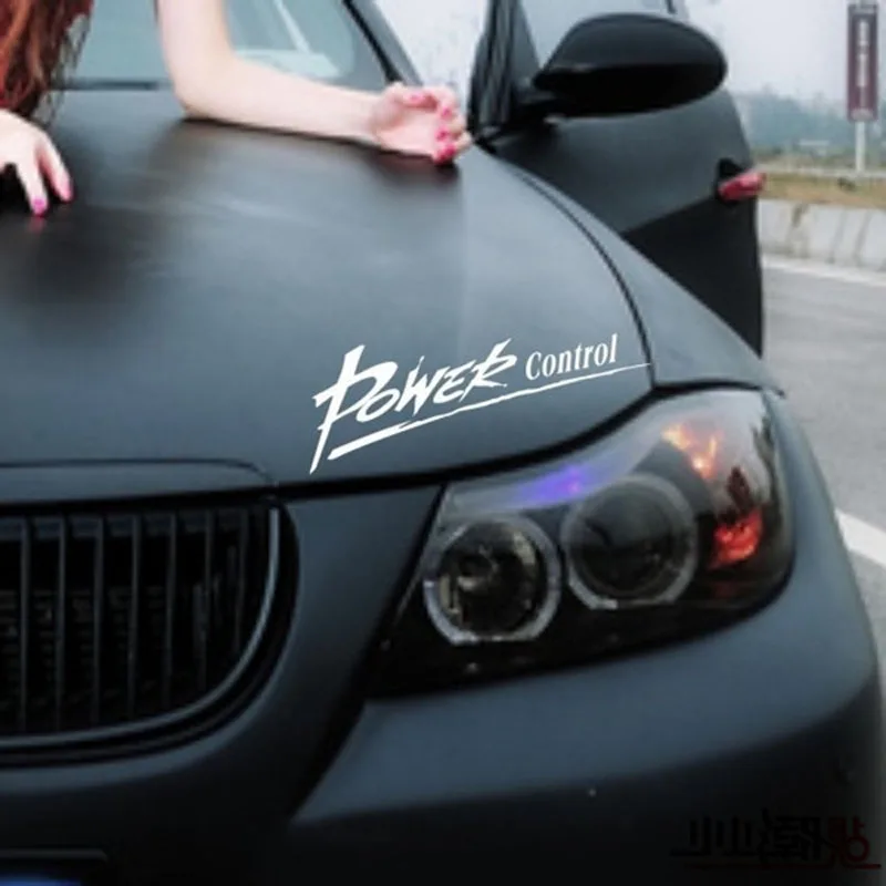 

30*9.4cm car sticker powek control fender board car styling auto stickers waterproof stickers for automobiles/motorcycle