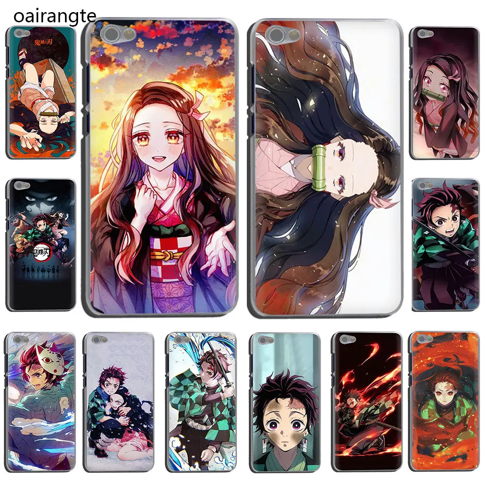 

Anime Demon Slayer Kimetsu no Yaiba Hard Phone Cover Case for Xiaomi Redmi 5 Plus GO 6A S2 Note 8 5 6 7A Pro 4x K20 pro