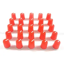 20 шт./лот, крышка эквалайзера, ручка эквалайзера/старшеклассный басовый горшок, ручка крышки для Pioneer DJ MIXER DJM DJM-2000 900 850 750 700 800 красного цвета