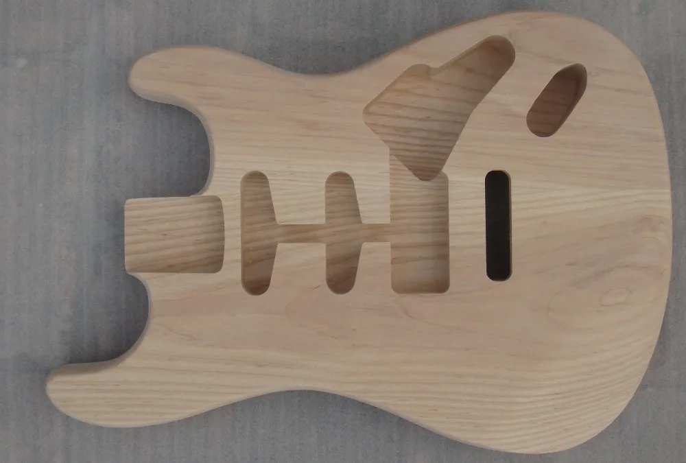 

Unfinished electric guitar body , ST Guitar body for DIY