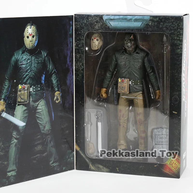 NECA Friday the 13th Part VI: Jason Lives ПВХ фигурка Коллекционная модель игрушки