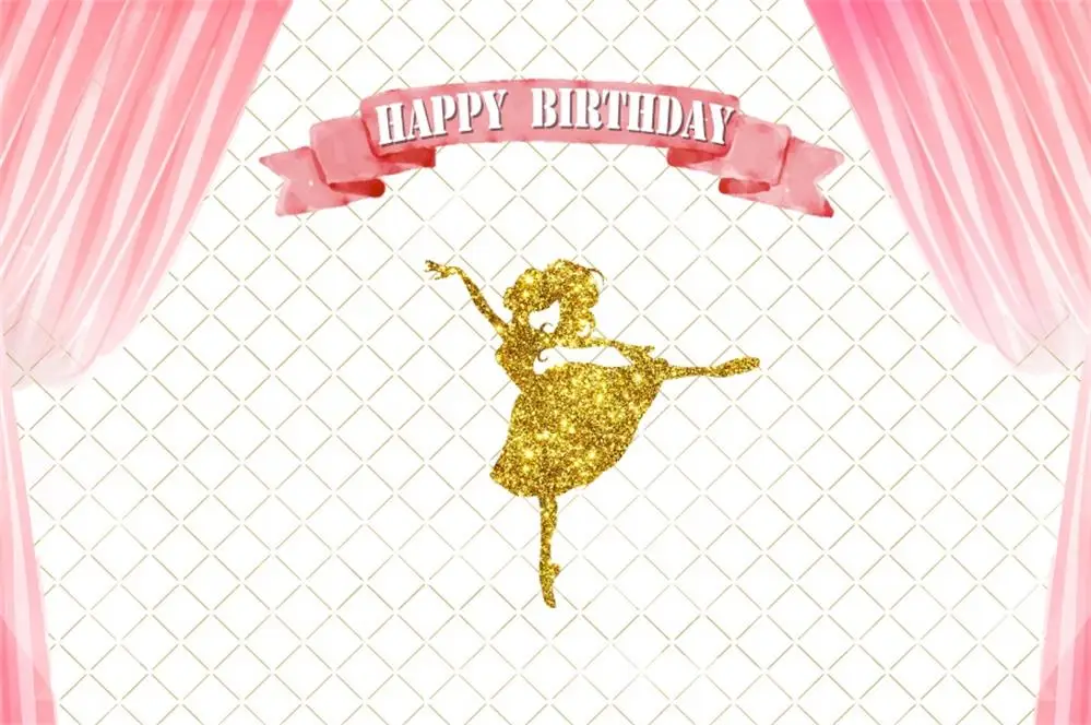 Laeacco принцесса фон декоративный занавес для фотографий танцующая девушка Золотое зеркало день рождения плакат ПОРТРЕТНАЯ ФОТОГРАФИЯ фон - Цвет: NWH02128