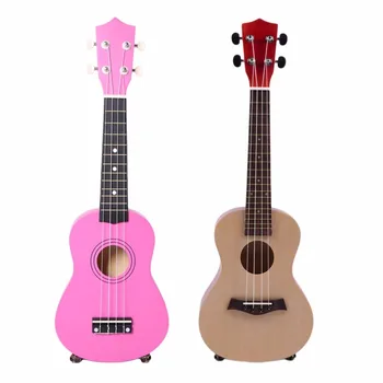 

23 Inch Universal Wooden Ukulele Portable Size Hawaii Style Rosewood Ukelele Music Instrument Beginners Players Training
