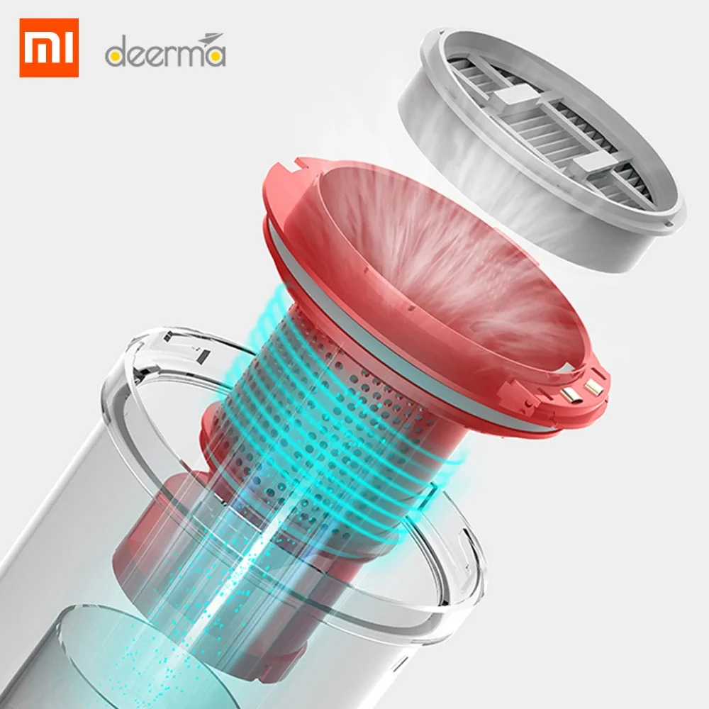 Xiaomi Deerma VC20S 5500Pa мощный всасывающий пылесос ручной аккумуляторный аспиратор для