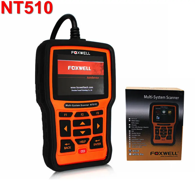 2017 Universal Car Diagnostic Tool Foxwell NT510 For BMW MINI Full