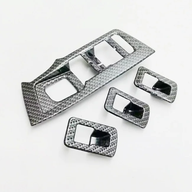 ABS-Plastic-Sticker-door-Window-glass-panel-Armrest-Lift-Switch-Button-trim-frame-4pcs-For-Volkswagen (3)