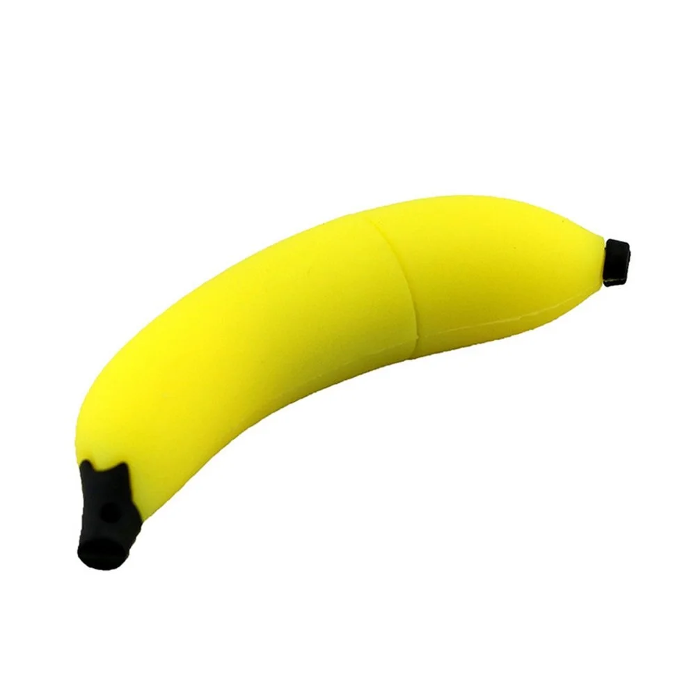 

2pcs USB2.0 U-Disk Unique Banana Shape Pen Drive Portable 32G USB Flash Drive Mini USB Stick For PC Laptop