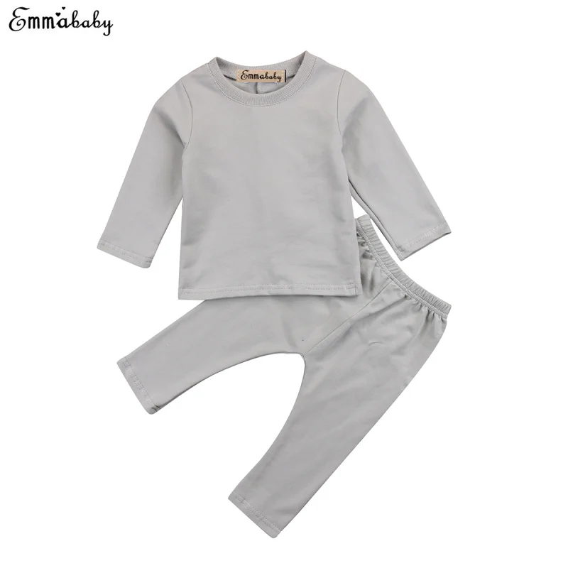 

2pcs Set Kids Girls Boys Dinosaur Tracksuit Long Sleeve O Neck Long Pants Solid Sweatshirt Pullover Tops Pants